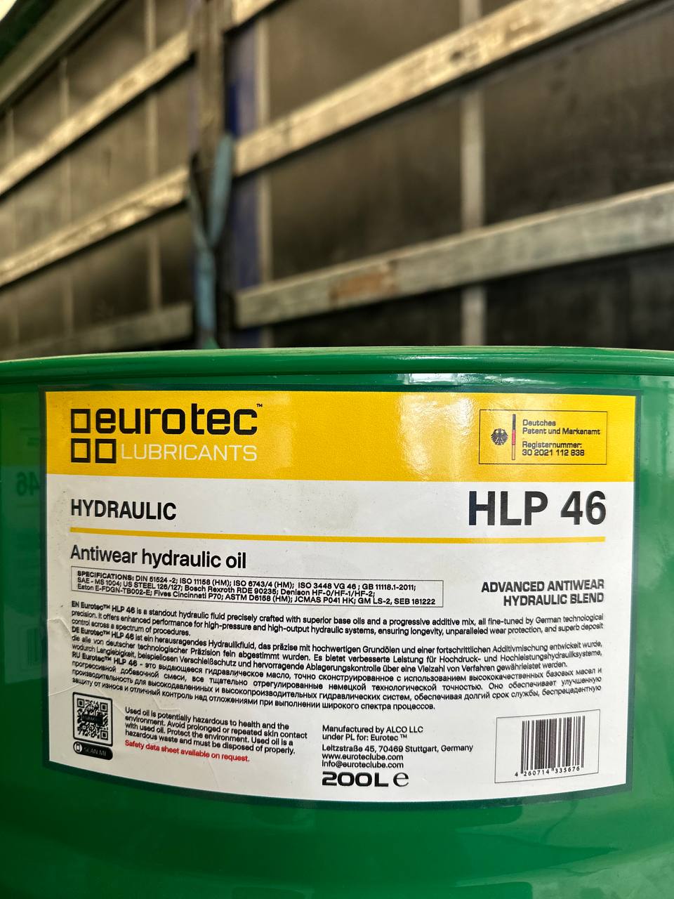 Eurotec™ Hydraulic Oil HLP 46