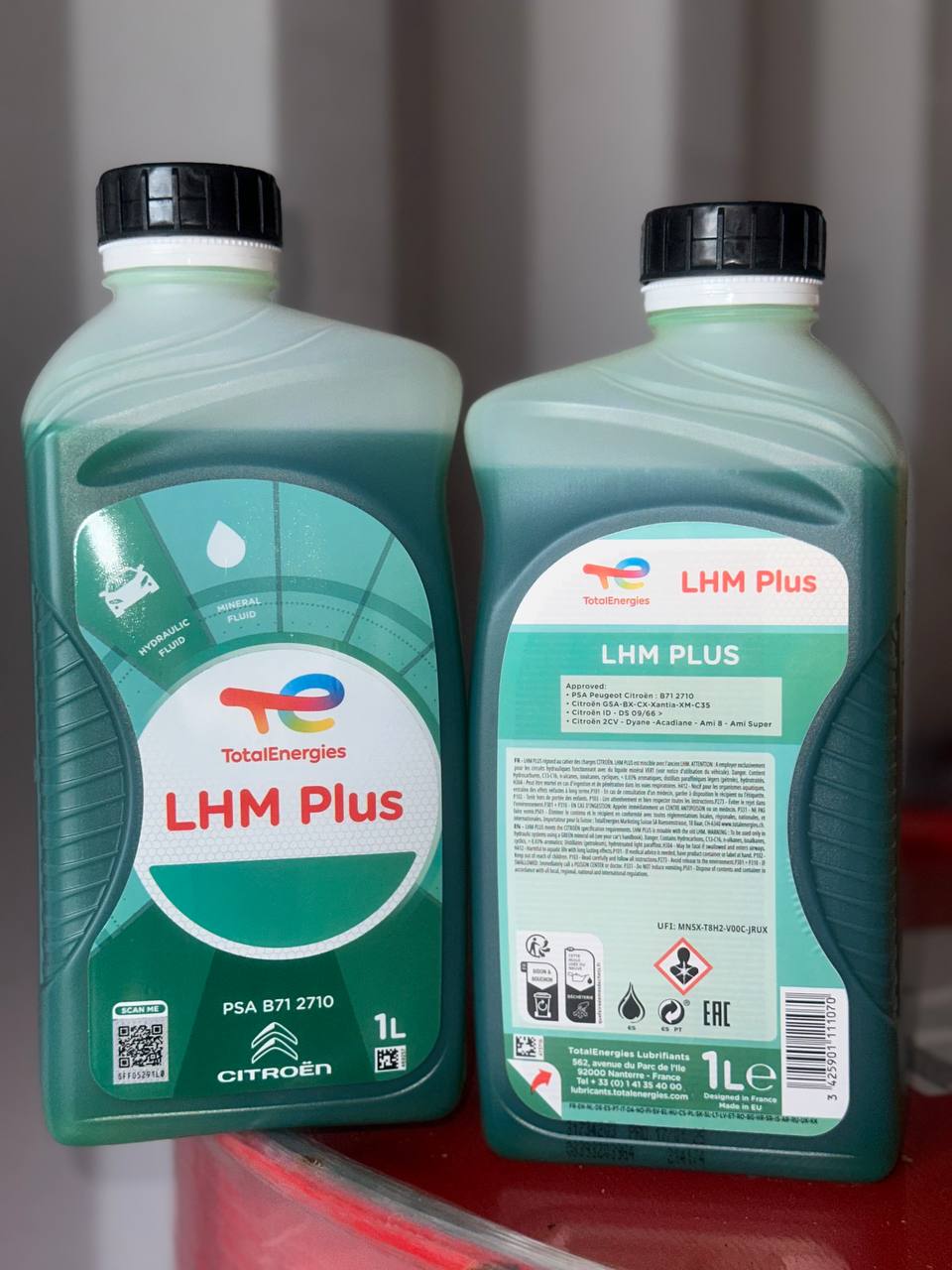 TotalEnergies LHM PLUS - Минеральная гидравлическая жидкость